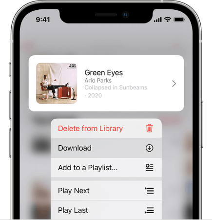 Add Music to Apple Music iOS