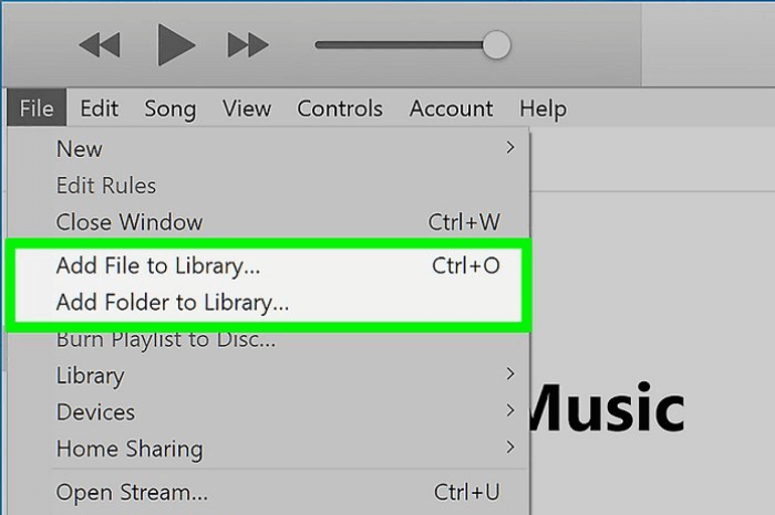 Add Music to Apple Music Windows