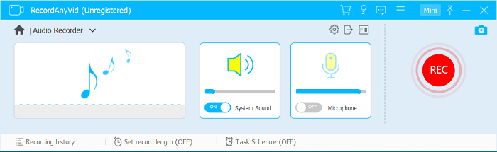 RecordAnyVid Audio Recorder