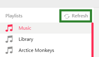 Refresh Apple Music Playlists