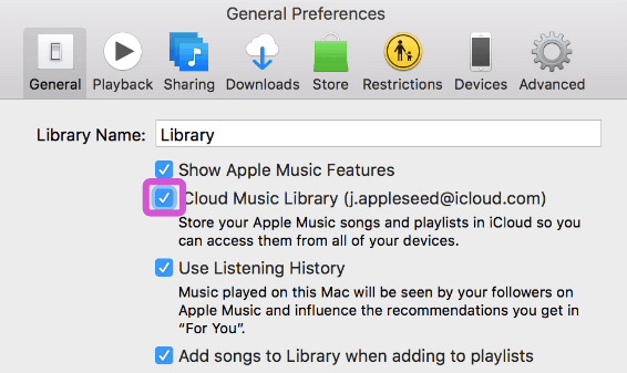 Apple Music Not Working iCloud Music Library