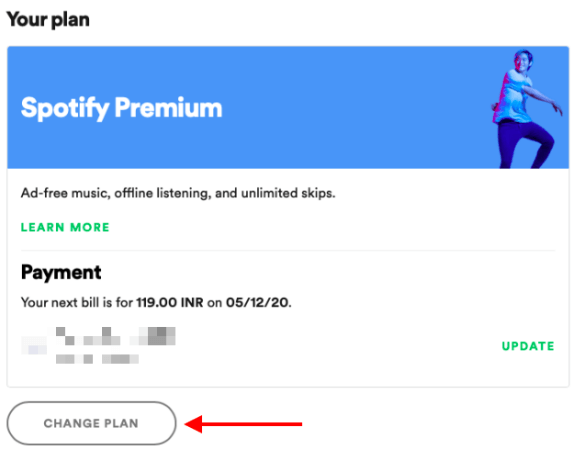 Cancel Spotify Premium on Mac