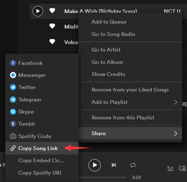 Online Spotify to MP3 Converter Copy Spotify Song URL