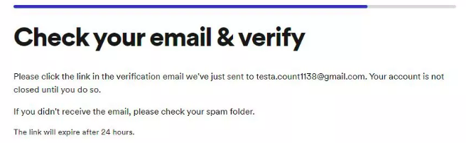 Delete Spotify Account Check Email