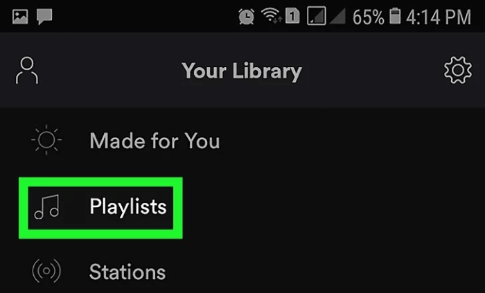 Download Spotify Playlist to MP3 Android Step 1