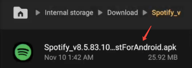 Spotify Premium Free APK File