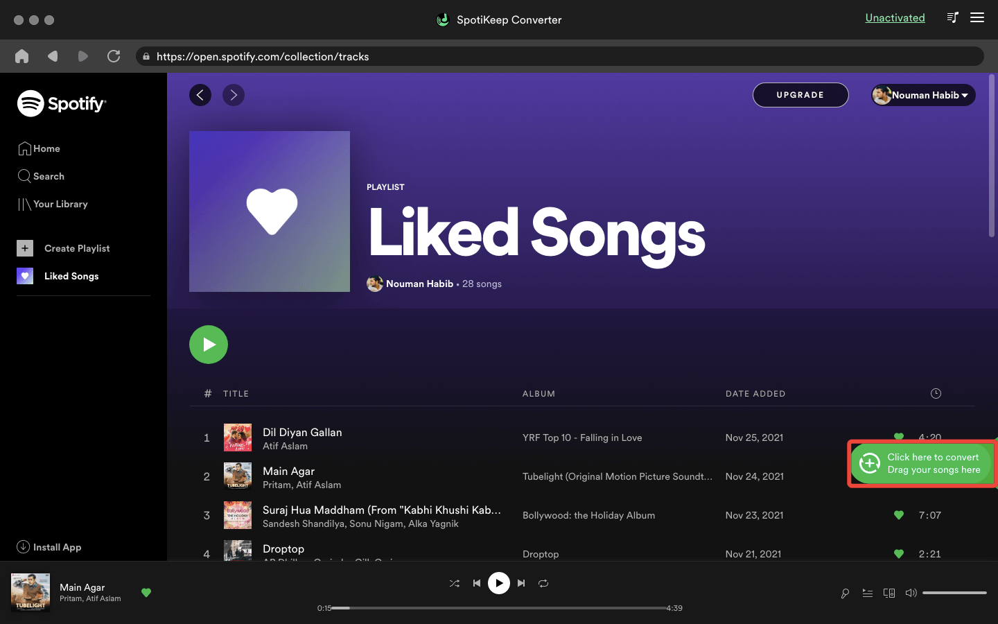 Open Spotify Music Converter