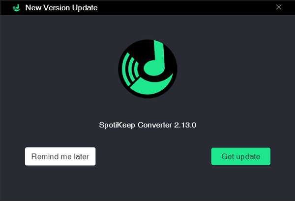 Upgrade SpotiKeep Converter