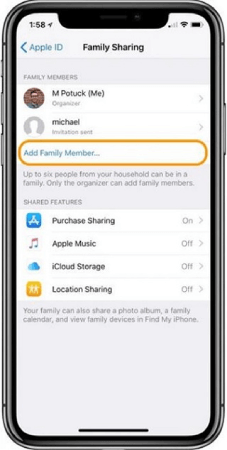 Apple Music Family Sharing Not Working Add Member