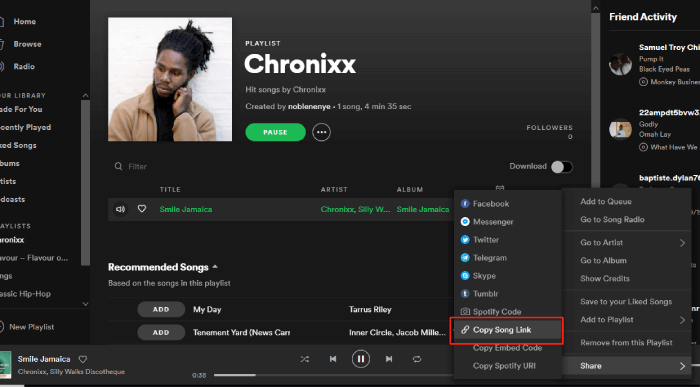 SpotiKeep Spotify Converter Copy Song Link