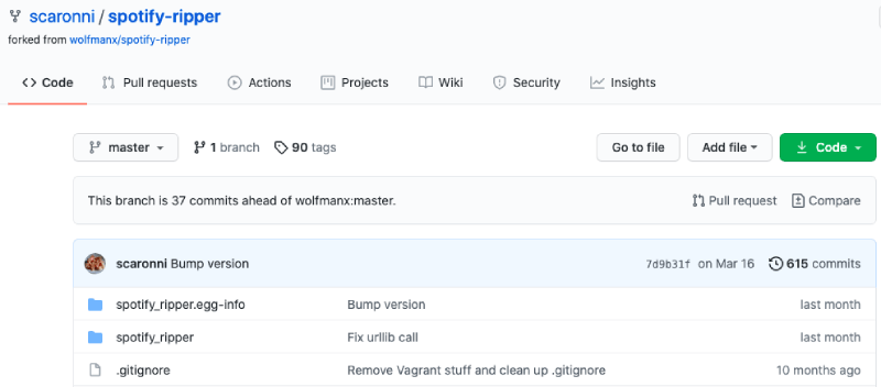 Spotify Ripper Github Scaronni