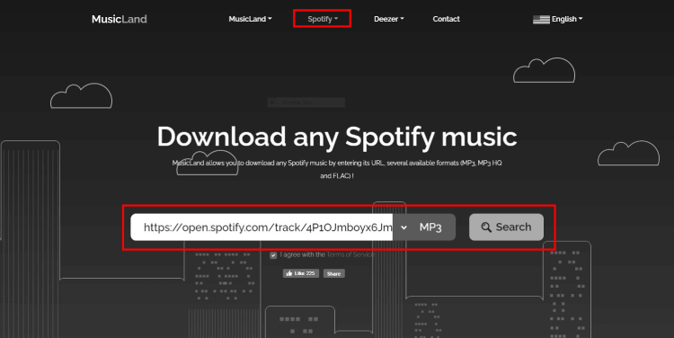 spotify url download