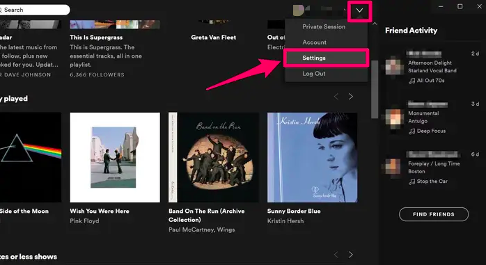 Upload Apple Music to Spotify Windows Settings