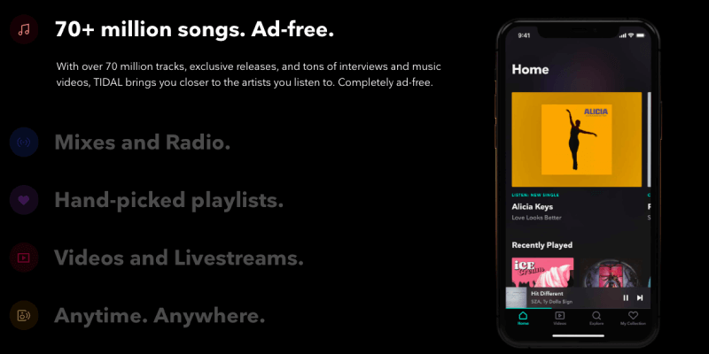 Tidal vs. Spotify User Experience Tidal