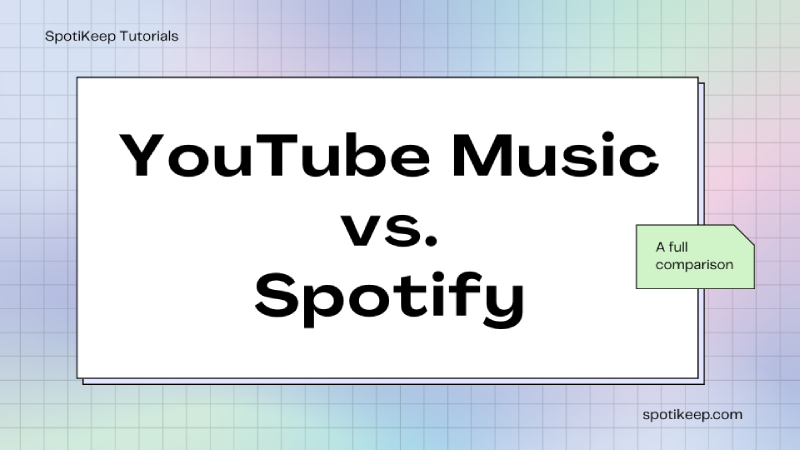 YouTube Music vs. Spotify Interface YouTube